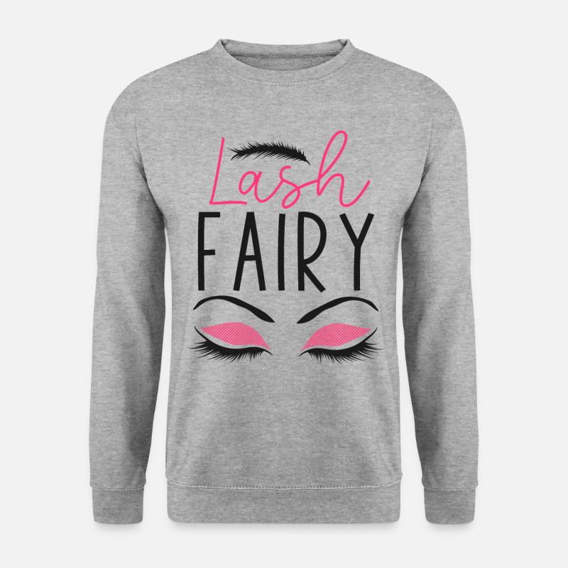 Esthetician Skincare Beautician - Unisex Pullover - Weißgrau meliert