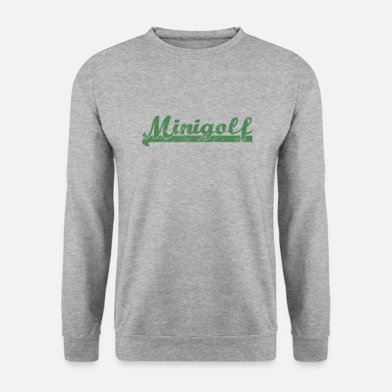 miniature golf - Unisex Sweatshirt - salt & pepper