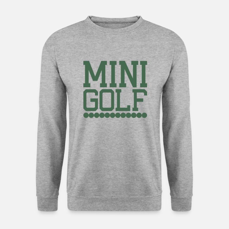 Miniature golf - Unisex Sweatshirt - salt & pepper