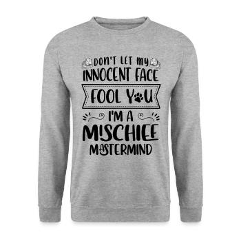 Chat persan Chat Amoureux Propriétaire de chat Persan Longhair C - Sweat-shirt Unisexe - gris chiné - Devant - Alina (178cm) & Michal (187cm)