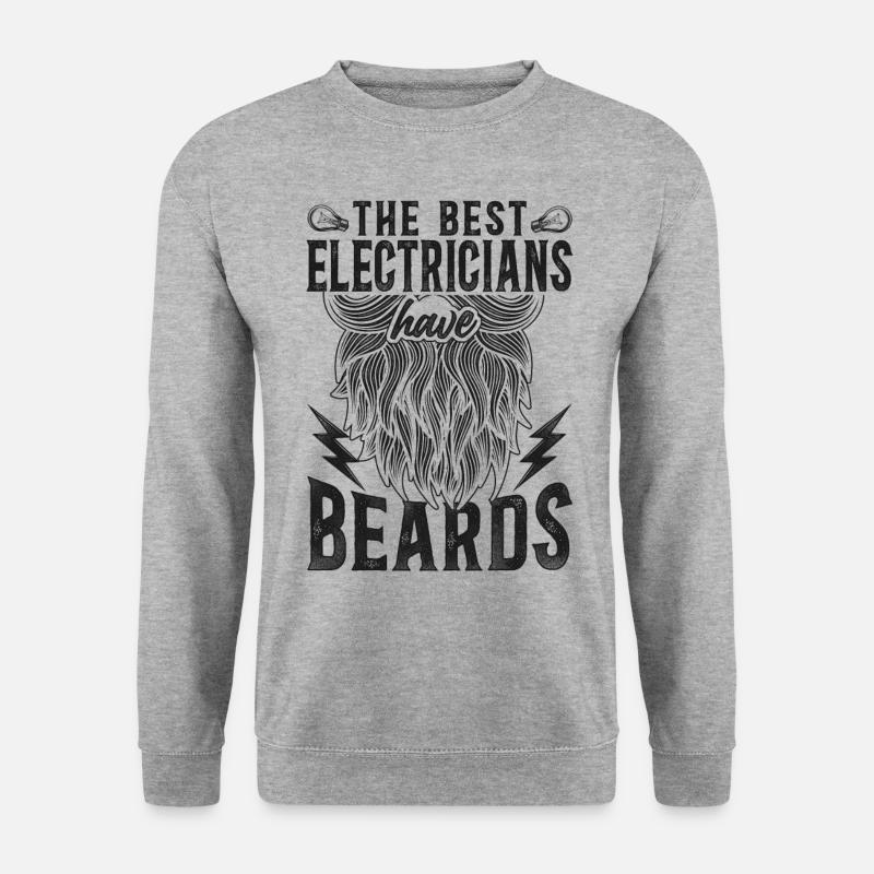 Beard Lover Bearded Man - Unisex Sweatshirt - salt & pepper