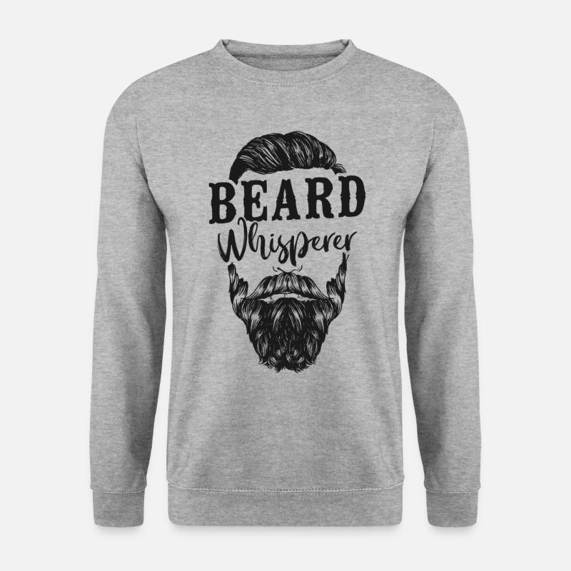 Beard Lover Bearded Man Beard - Unisex Sweatshirt - salt & pepper