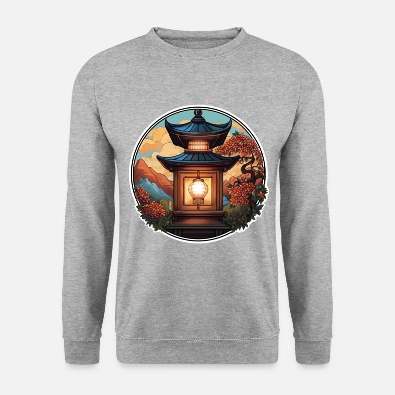Toro Lantern - Unisex Sweatshirt - salt & pepper