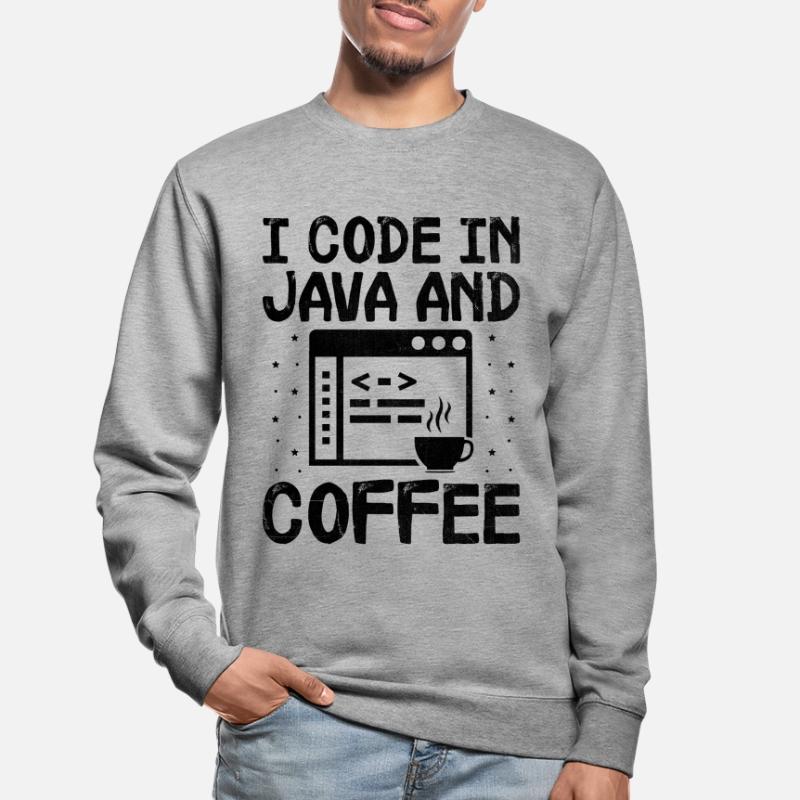 Café Codage Programmeur Codeur Développeur Nerd Coff Sweat-shirt Unisexe