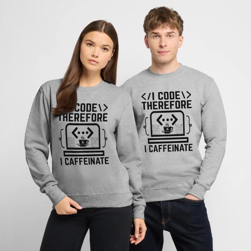 Café Codage Programmeur Codeur Développeur Nerd Coff Sweat-shirt Unisexe