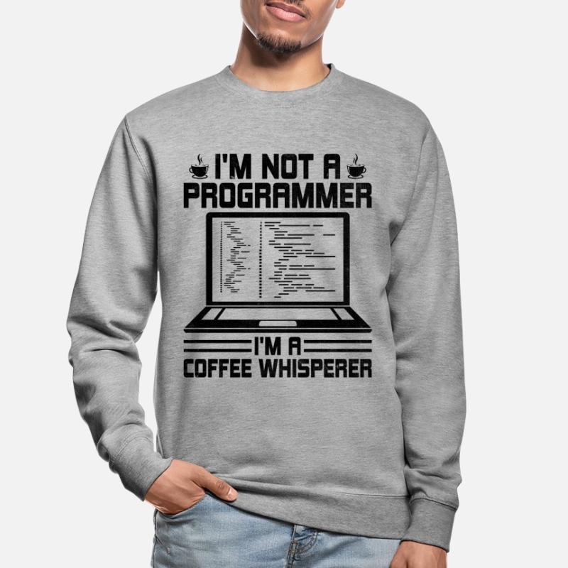 Café Codage Programmeur Codeur Développeur Nerd Coff Sweat-shirt Unisexe
