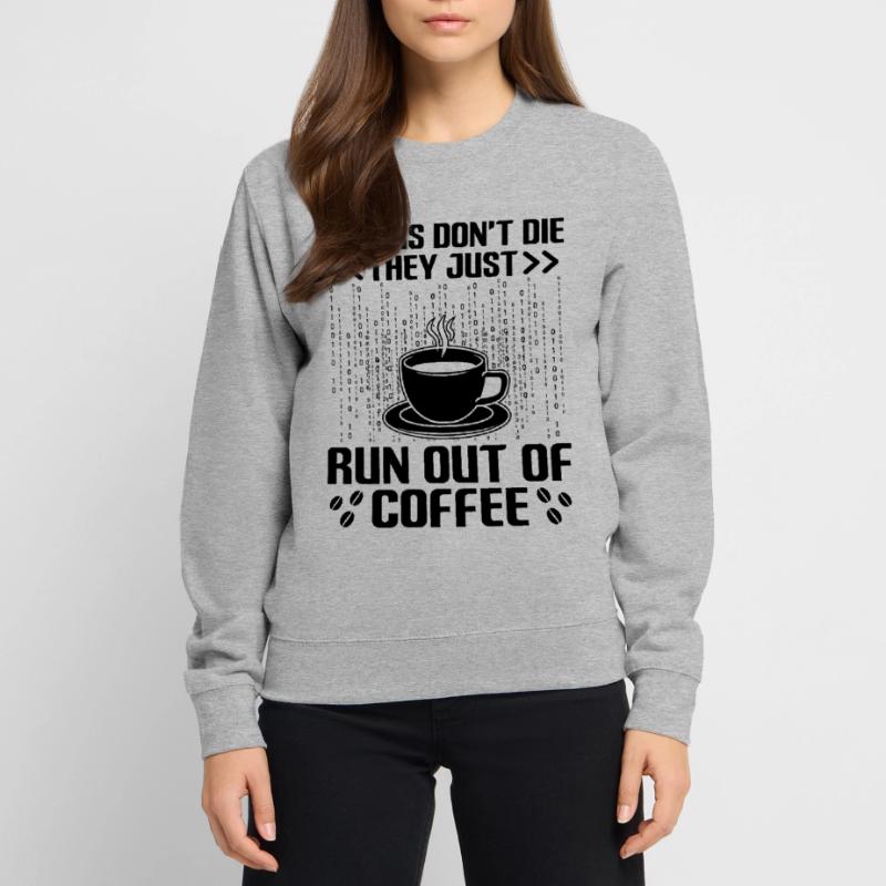 Café Codage Programmeur Codeur Développeur Nerd Coff Sweat-shirt Unisexe