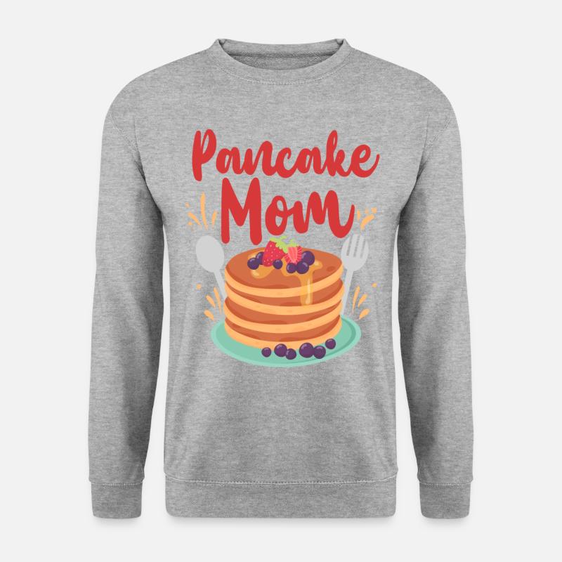 Pancake Lover Kids Pancake Mom - Unisex Sweatshirt - salt & pepper
