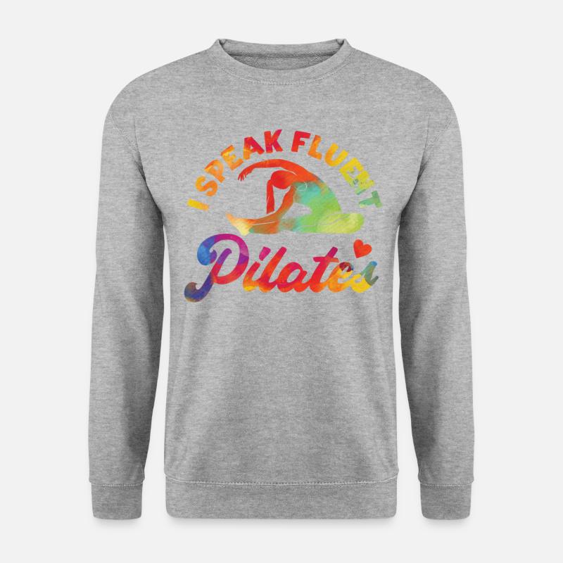 Pilates Instructor Teacher - Unisex Sweatshirt - salt & pepper