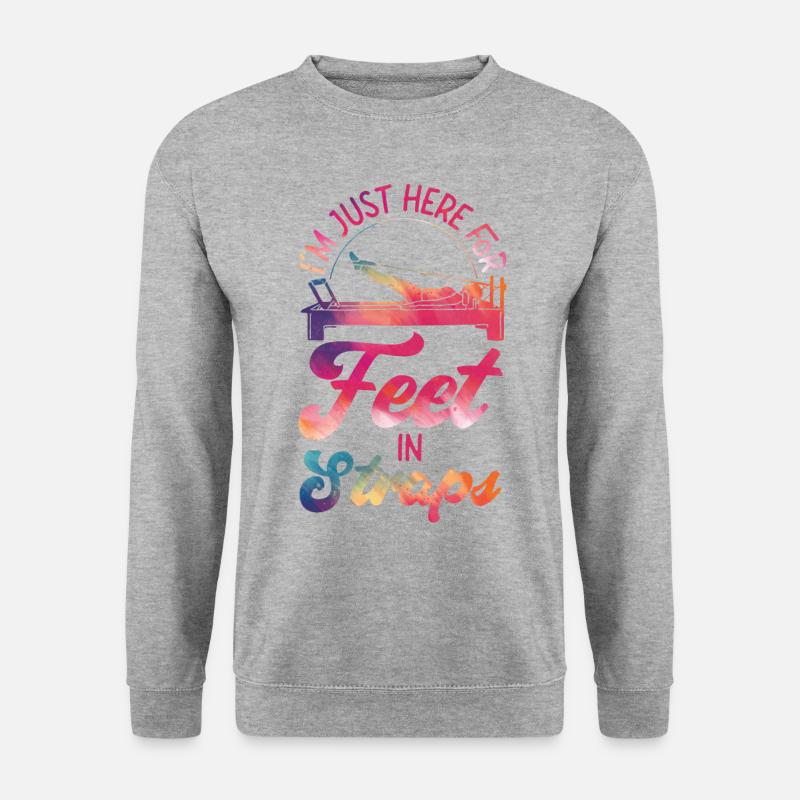 Pilates Instructor Teacher - Unisex Pullover - Weißgrau meliert