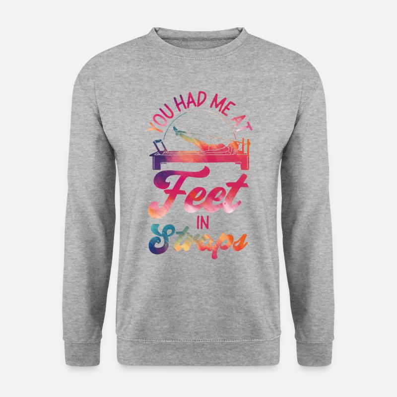 Instructeur de Pilates Professeur - Sweat-shirt Unisexe - gris chiné