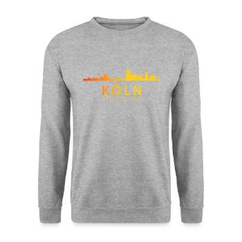 Germany Germany - Unisex Sweatshirt - salt & pepper - Front - Alina (178cm) & Michal (187cm)