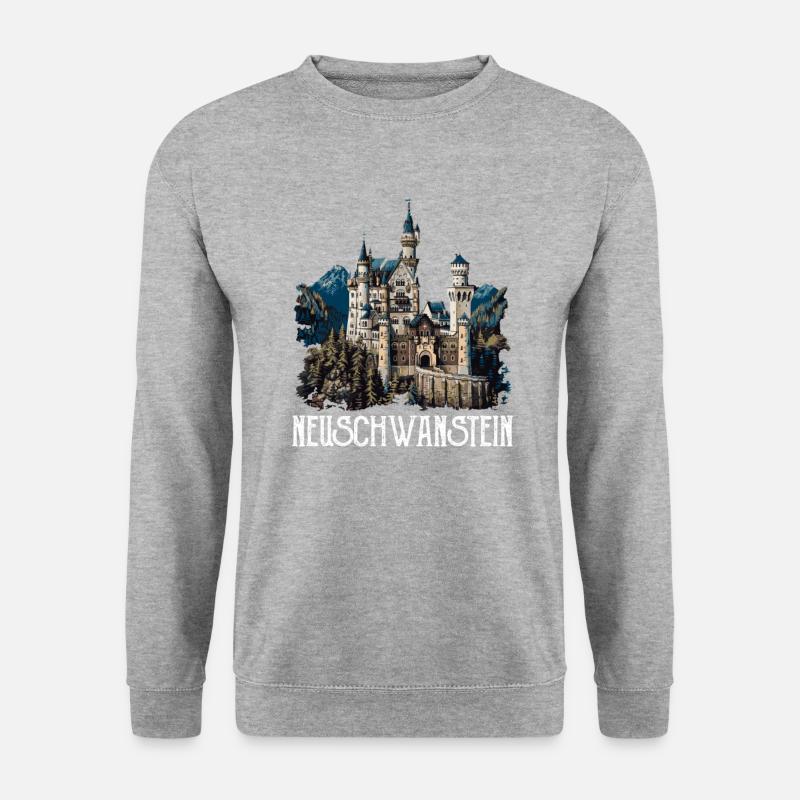 Neuschwanstein, Germany, Germany - Unisex Sweatshirt - salt & pepper