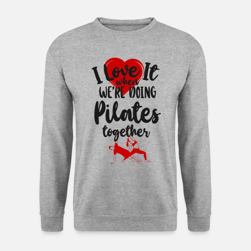 Pilates Instructor Teacher Friends - Unisex Sweatshirt - salt & pepper