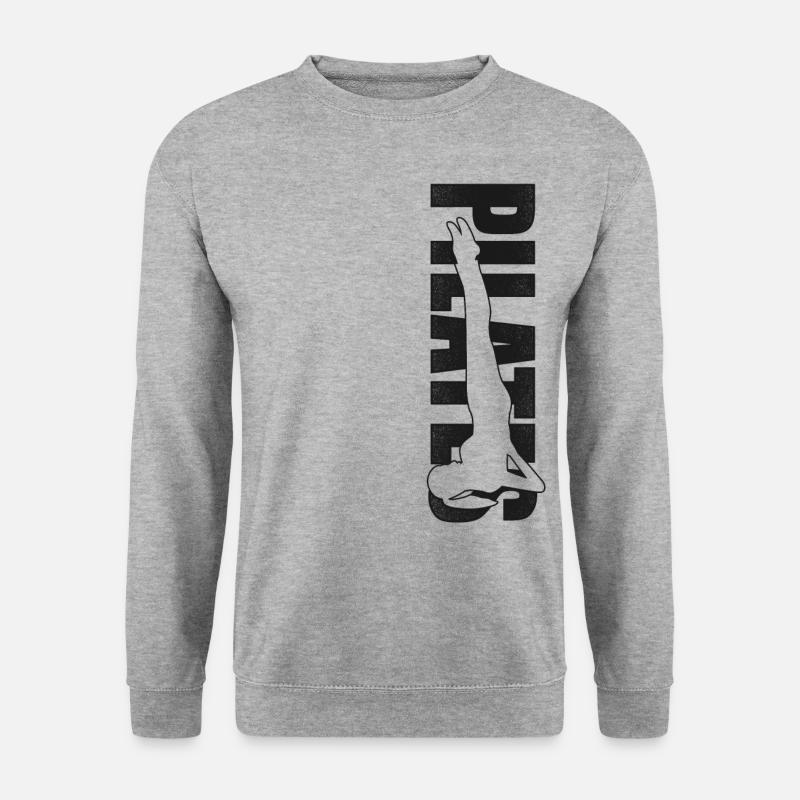 Instructeur de Pilates Professeur de Pilates - Sweat-shirt Unisexe - gris chiné