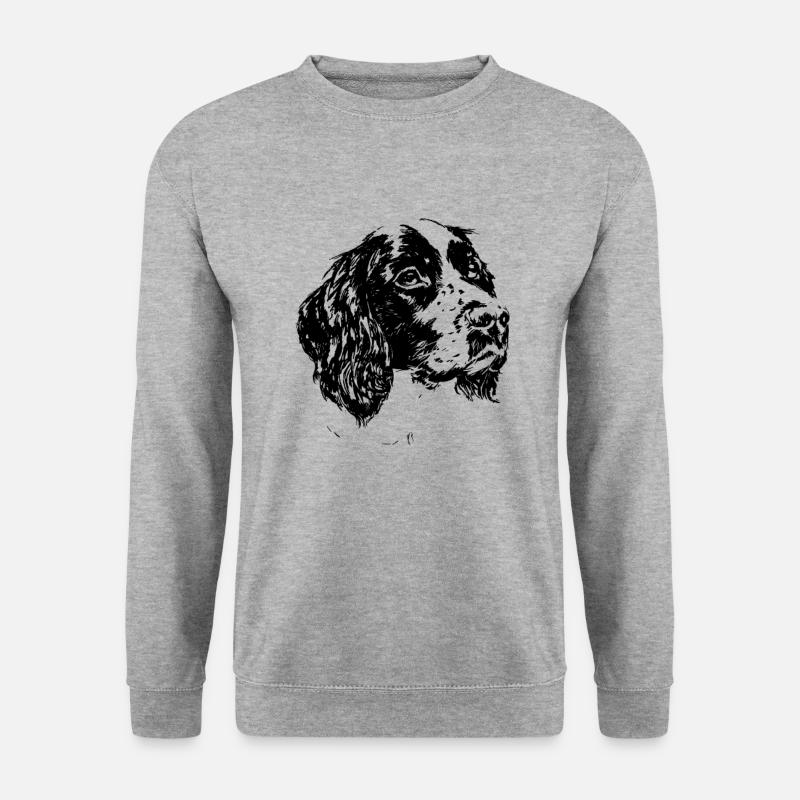 Springer Spaniel - Unisex Sweatshirt - salt & pepper