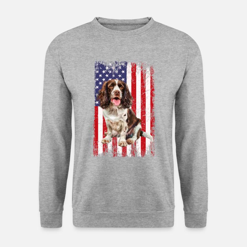 Springer Spaniel - Unisex Sweatshirt - salt & pepper