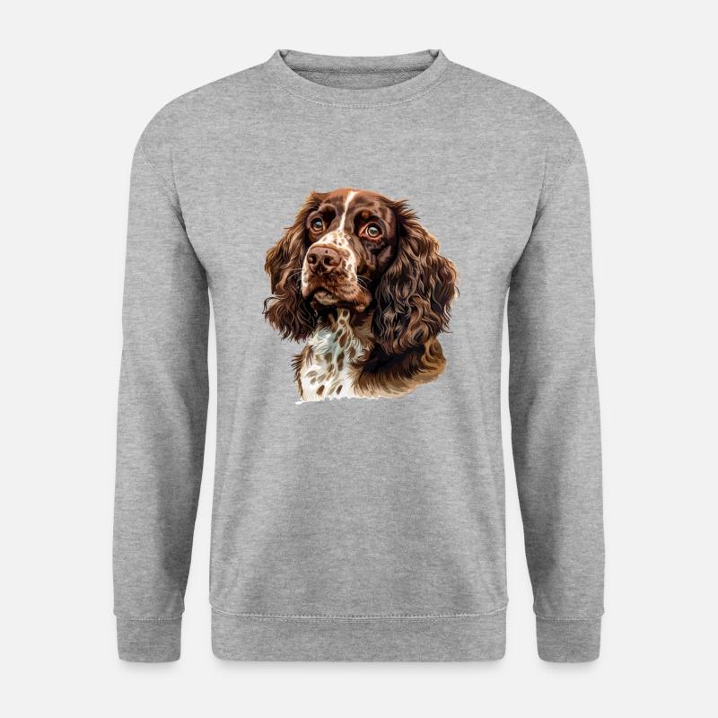 Springer Spaniel - Unisex Sweatshirt - salt & pepper