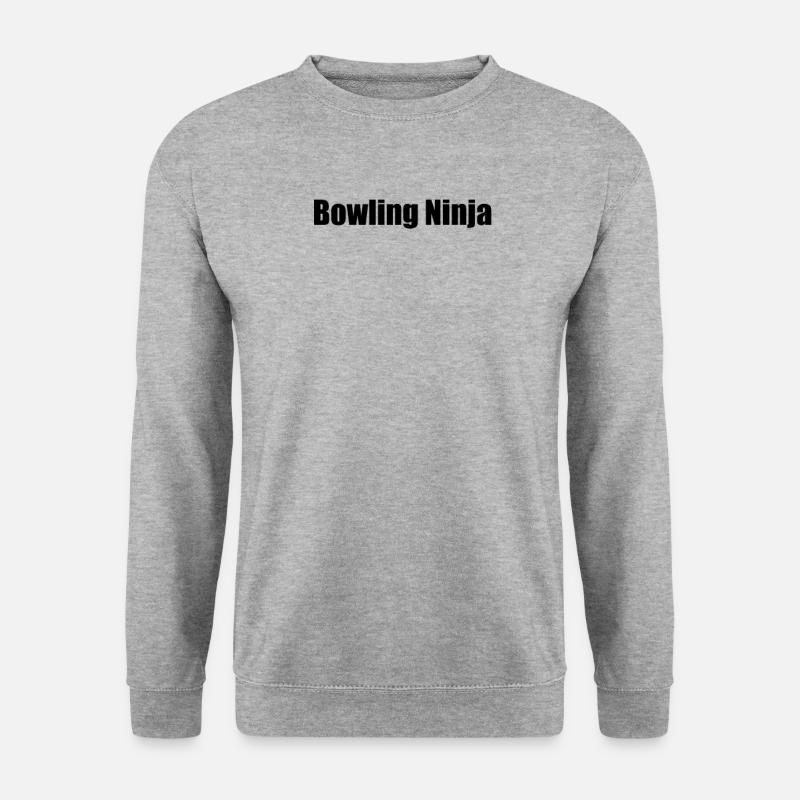 Bowling - Bowling Ninja - Unisex Sweatshirt - salt & pepper