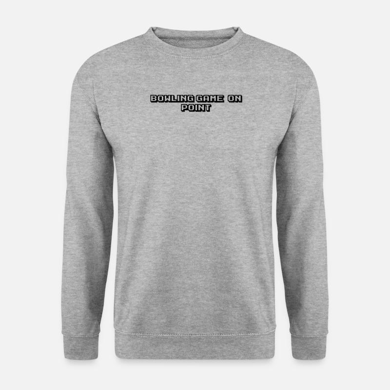 Bowling - Bowling game, on point - Unisex Sweatshirt - salt & pepper