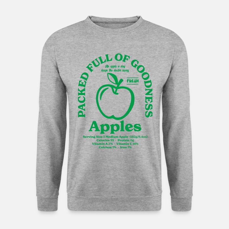Apple Nutritional - Unisex Sweatshirt - salt & pepper
