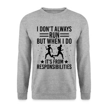 Physical Education Teacher PE Teachers School Spor - Unisex Sweatshirt - salt & pepper - Front - Alina (178cm) & Michal (187cm)