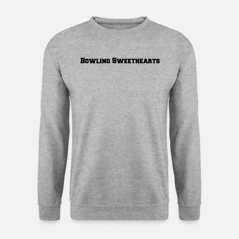 Bowling - Bowling Sweethearts - Unisex Sweatshirt - salt & pepper