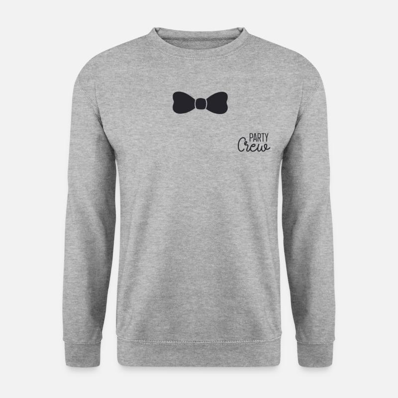 Junggesellenabschied - Unisex Pullover - Weißgrau meliert