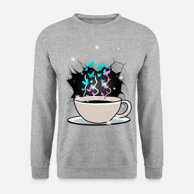 Coffee Coffee Cup Caffeine - Unisex Sweatshirt - salt & pepper