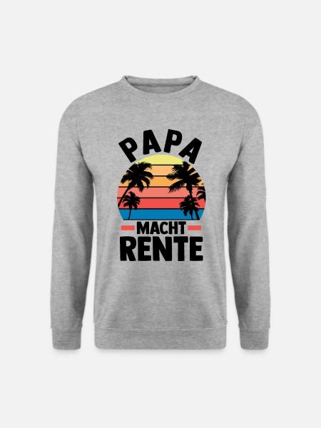 Vacation Vacationer Father Dad - Unisex Sweatshirt - salt & pepper