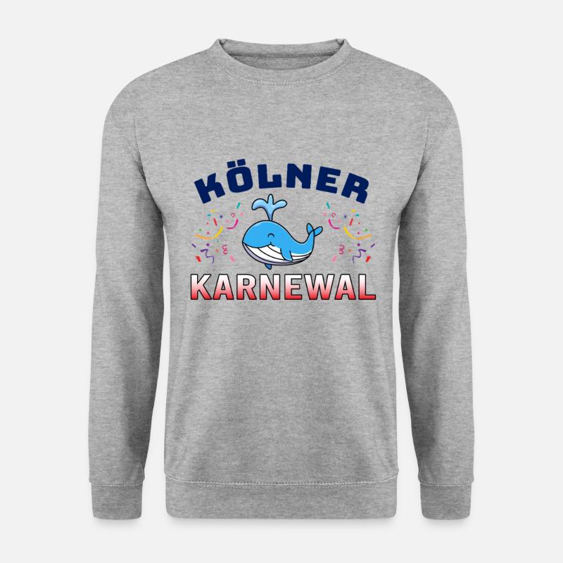 Cologne CarnivalWAL Carnival - Unisex Sweatshirt - salt & pepper