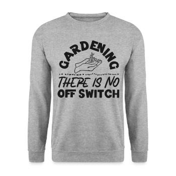 Plant Lover Gardening Gardening - Unisex Pullover - Weißgrau meliert - Vorne - Alina (178cm) & Michal (187cm)