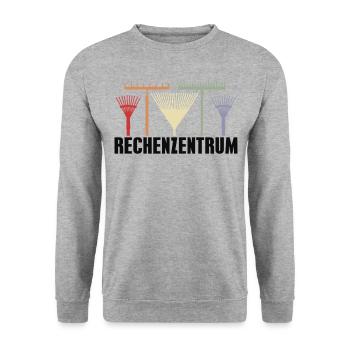 Centre de données Jardinier Jardinier amateur Jardin - Sweat-shirt Unisexe - gris chiné - Devant - Alina (178cm) & Michal (187cm)