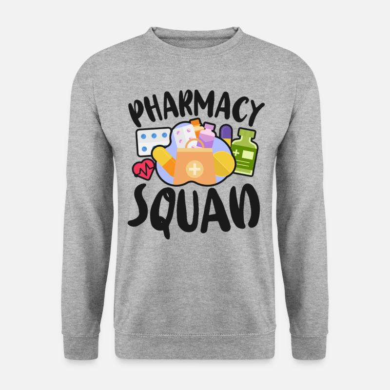 Technicien en pharmacie - Sweat-shirt Unisexe - gris chiné