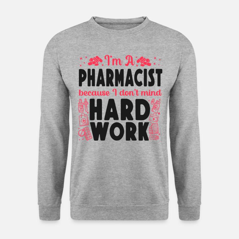 Technicien en pharmacie - Sweat-shirt Unisexe - gris chiné
