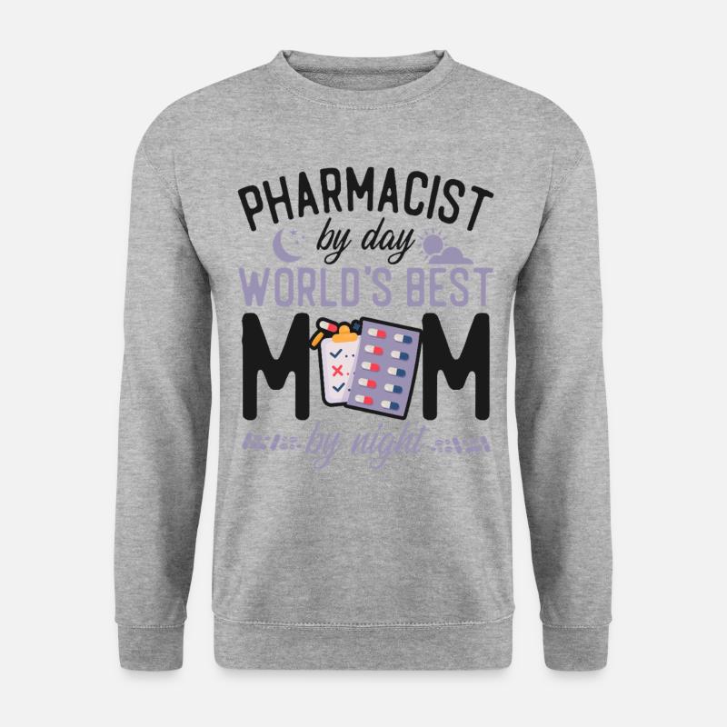 Pharmacy Tech Technician - Unisex Pullover - Weißgrau meliert