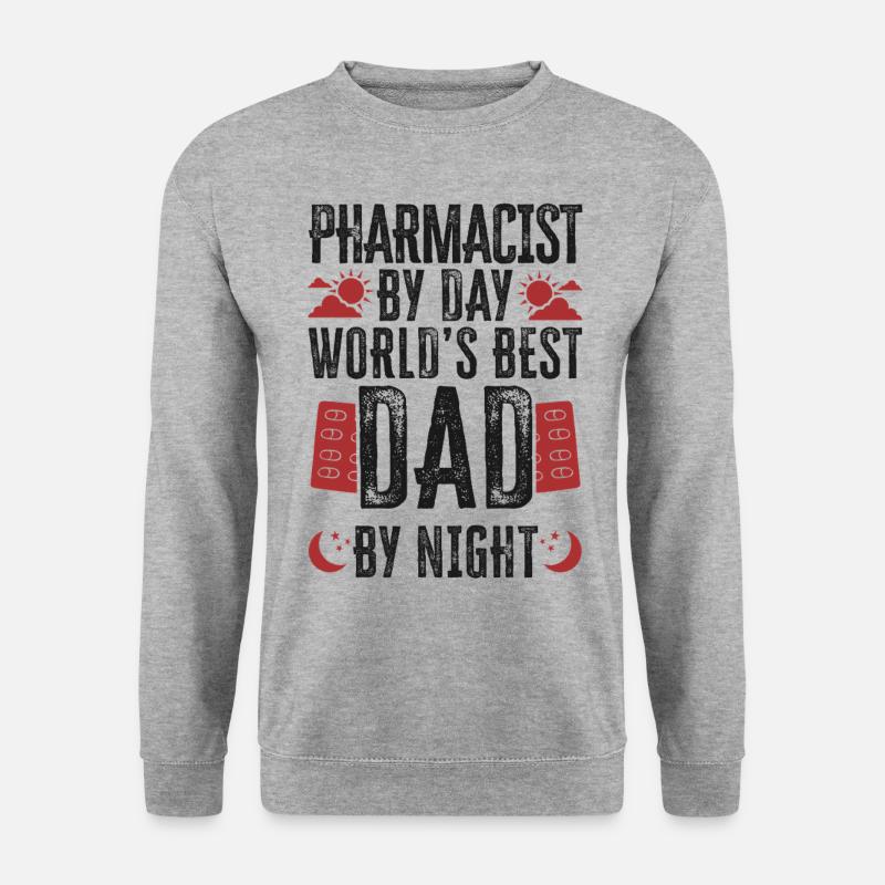 Pharmacy Tech Technician - Unisex Pullover - Weißgrau meliert