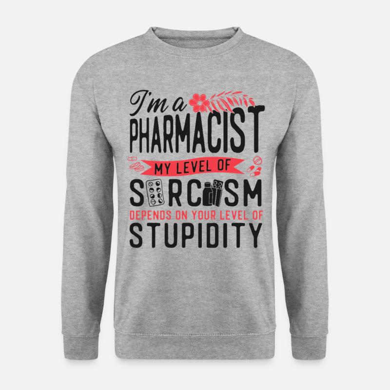 Pharmacy Tech Technician - Unisex Sweatshirt - salt & pepper