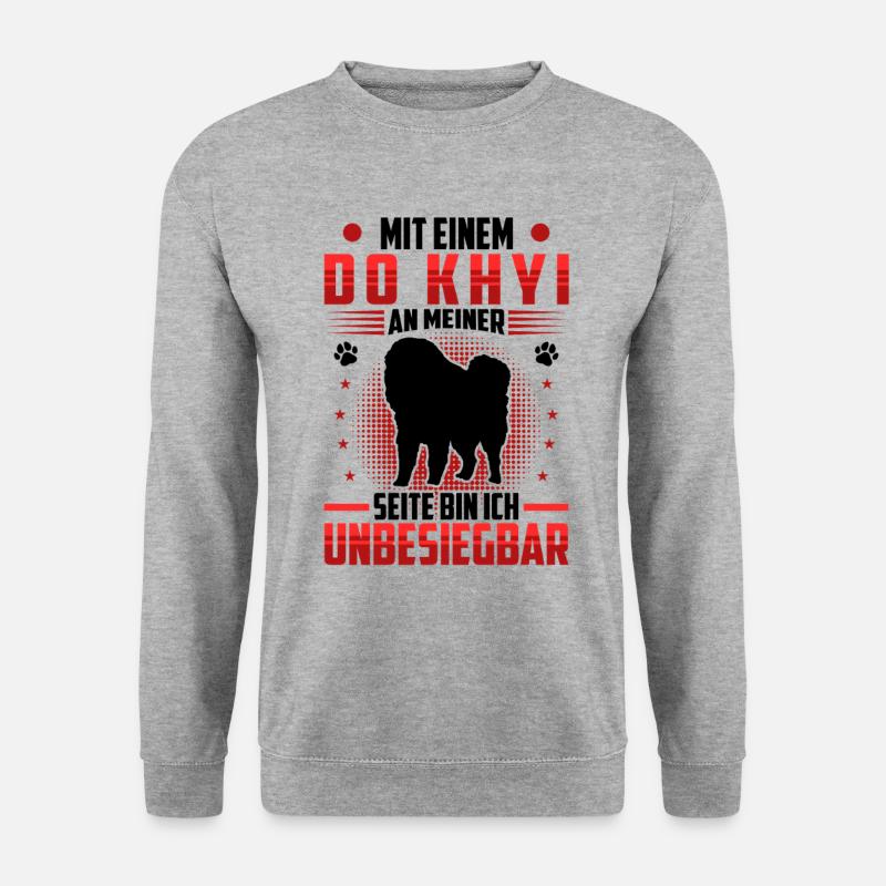 Do Khyi unbeatable Tibetan Mastiff - Unisex Sweatshirt - salt & pepper