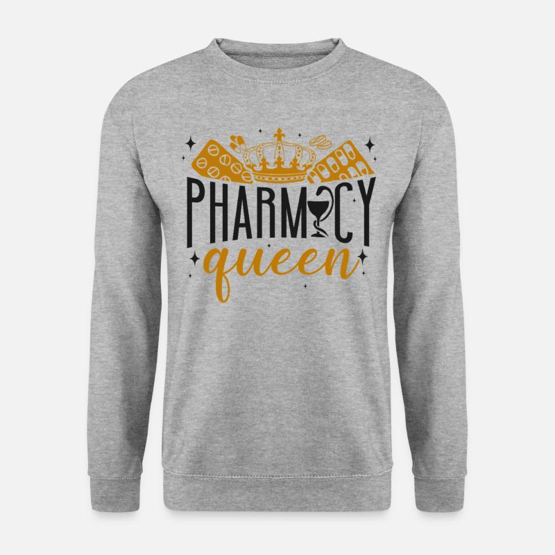 Pharmacy Tech Technician - Unisex Pullover - Weißgrau meliert