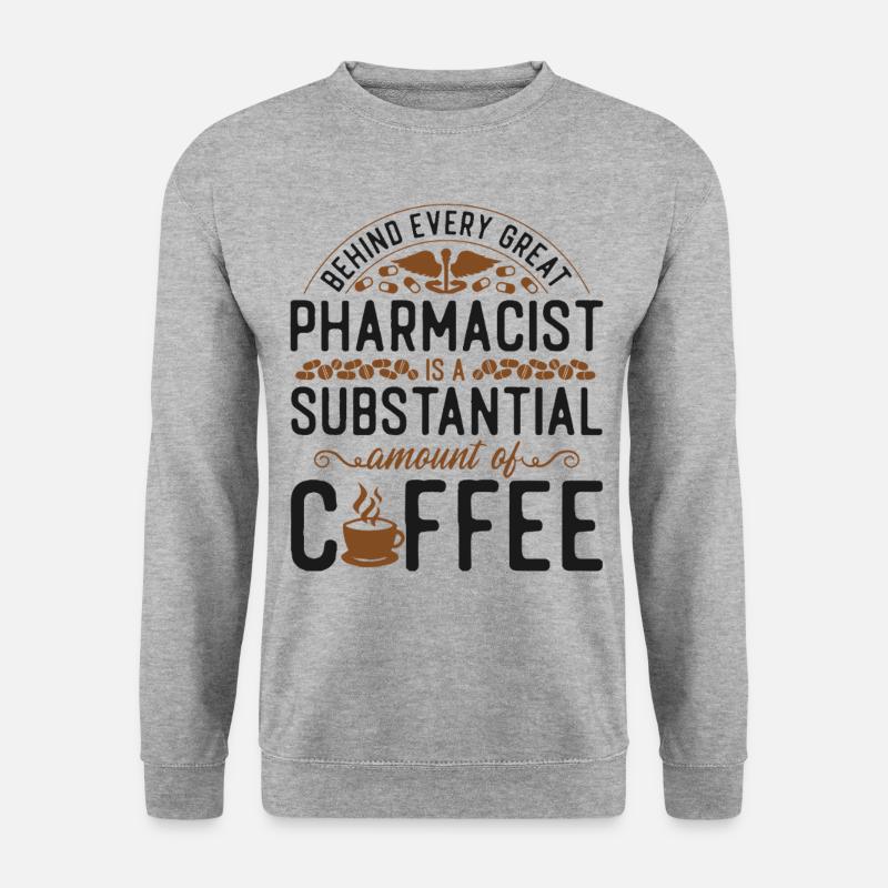 Pharmacy Tech Technician - Unisex Pullover - Weißgrau meliert