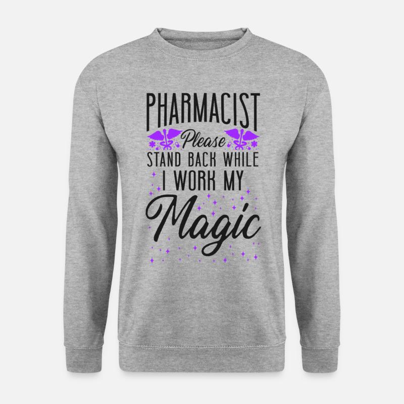 Pharmacy Tech Technician - Unisex Pullover - Weißgrau meliert