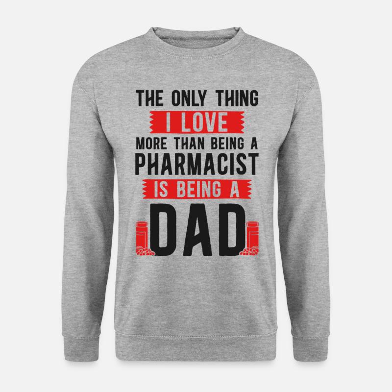 Pharmacy Tech Technician - Unisex Pullover - Weißgrau meliert