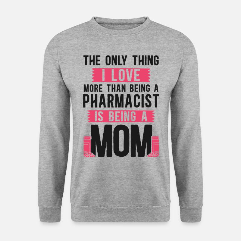 Pharmacy Tech Technician - Unisex Pullover - Weißgrau meliert