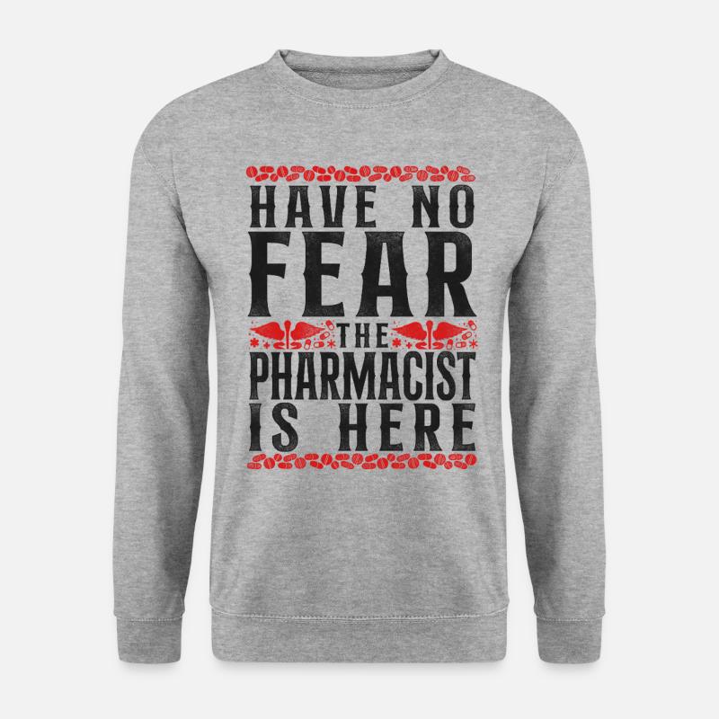 Pharmacy Tech Technician - Unisex Pullover - Weißgrau meliert