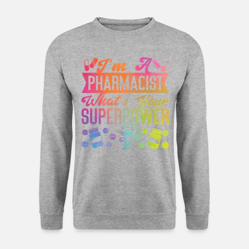 Pharmacy Tech Technician - Unisex Sweatshirt - salt & pepper