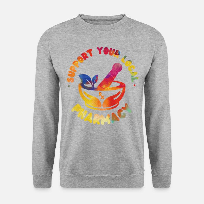 Pharmacy Tech Technician - Unisex Sweatshirt - salt & pepper