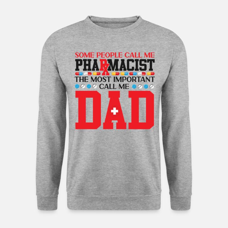 Pharmacy Tech Technician - Unisex Pullover - Weißgrau meliert