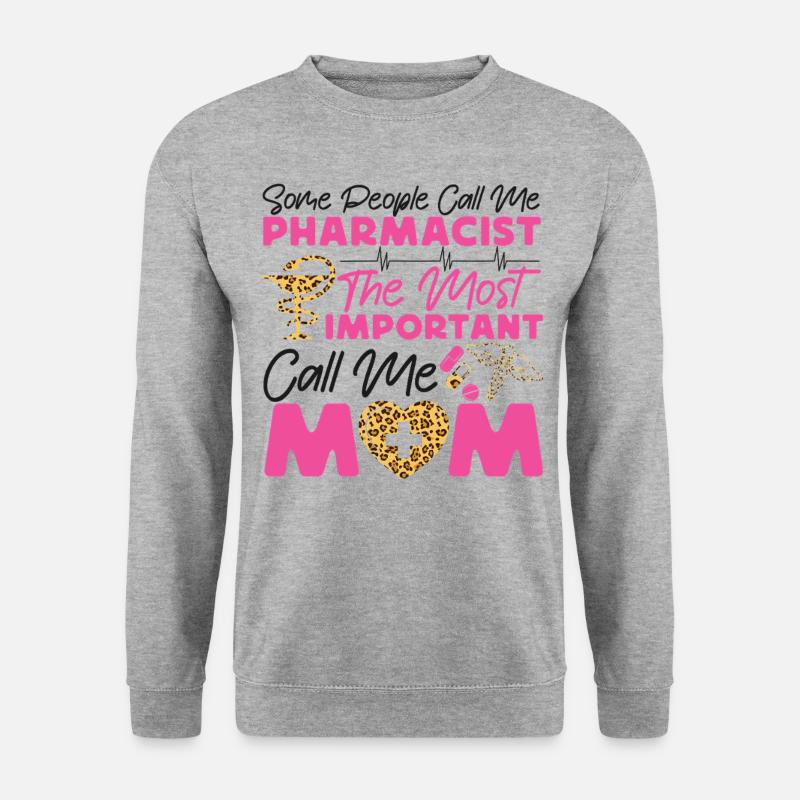Pharmacy Tech Technician - Unisex Pullover - Weißgrau meliert