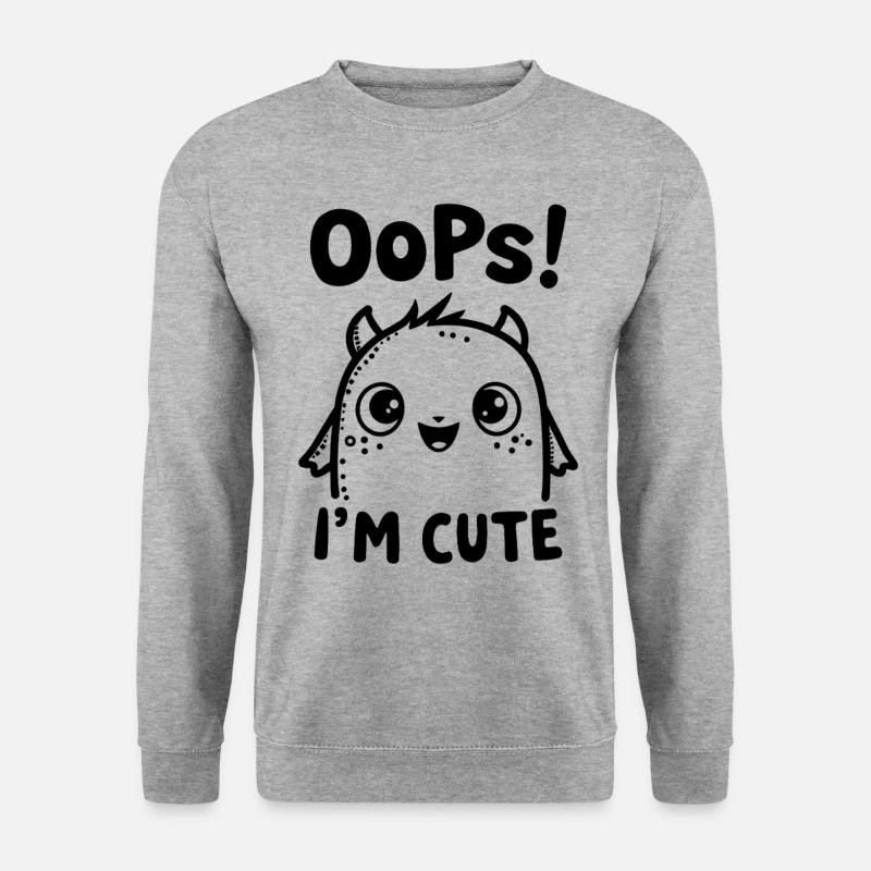 Monster Fun - Unisex Sweatshirt - salt & pepper
